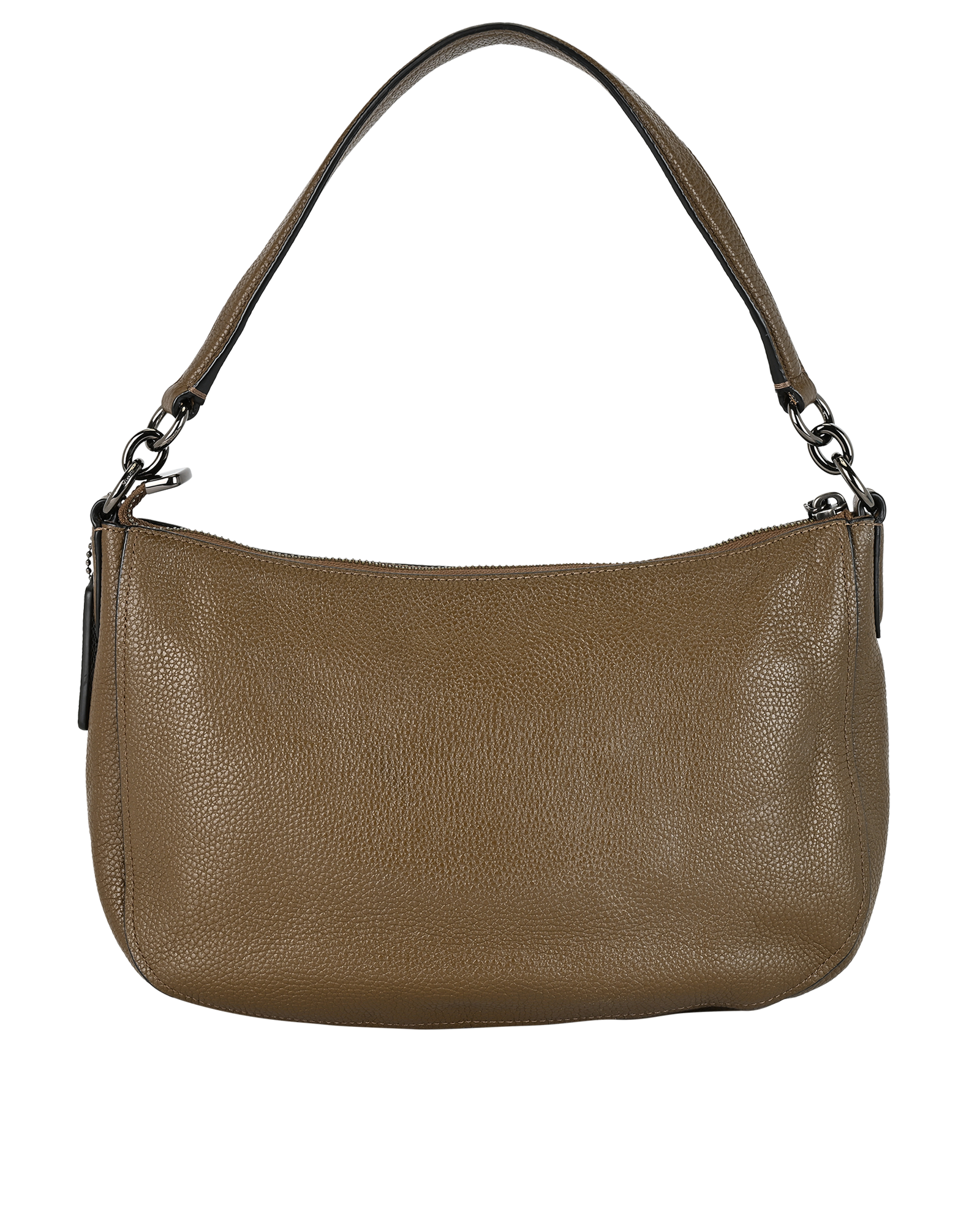 Shoulder, &pound;120, Handbags, Brown, Leather, Back view